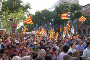 demonstracja w katalonii